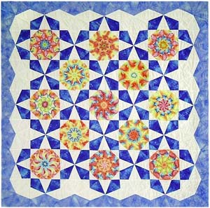 Trellis Star quilt