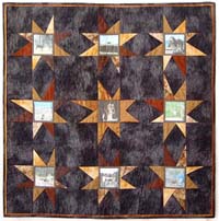 Stellar Hound quilt