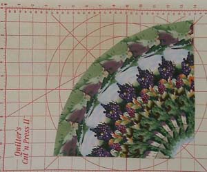 the finished fan set