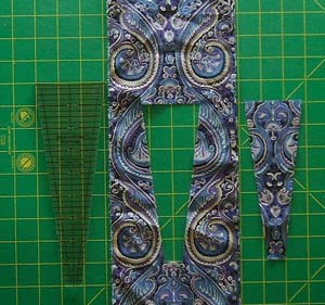 cutting wedges selectively